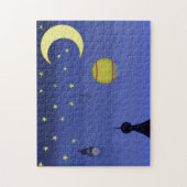 Puzzle illustré de ciel nocturne (Vertical)