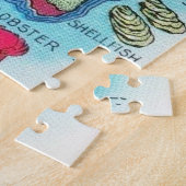 Puzzle illustré vintage de Marblehead (Côté)