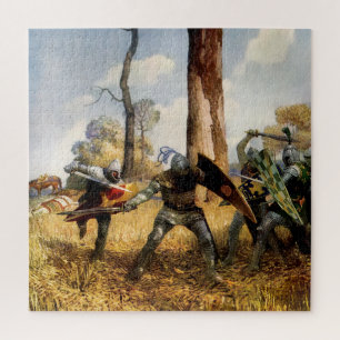 Puzzle « Ils ont combattu à pied » par NC Wyeth