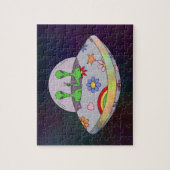 Puzzle Ils viennent en paix OVNI (Vertical)