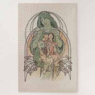 Puzzle Ilsée, Princesse de Tripoli : Alphonse Mucha