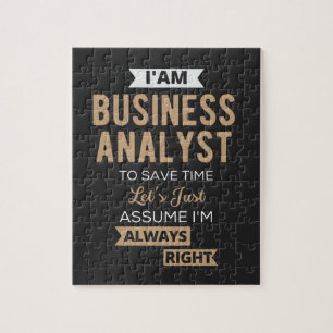 Puzzle im a business analyst to save time