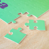 Puzzle I'm A Gymnast - Girl with/ Leotard on Purple Gym M (Côté)