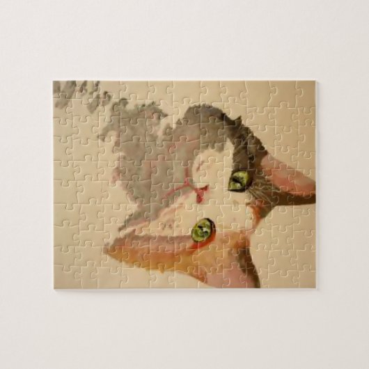 Puzzle I'm All Ears : Calico Cat Portrait (Horizontal)
