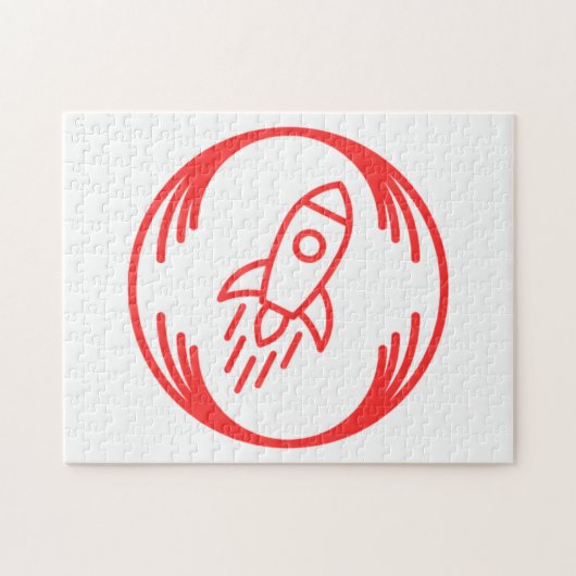 Puzzle Image amusante au milieu d'un design amusant (Horizontal)