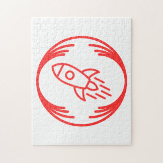 Puzzle Image amusante au milieu d'un design amusant