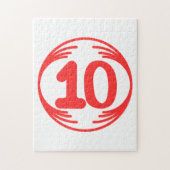 Puzzle Image amusante au milieu d'un design amusant (Vertical)