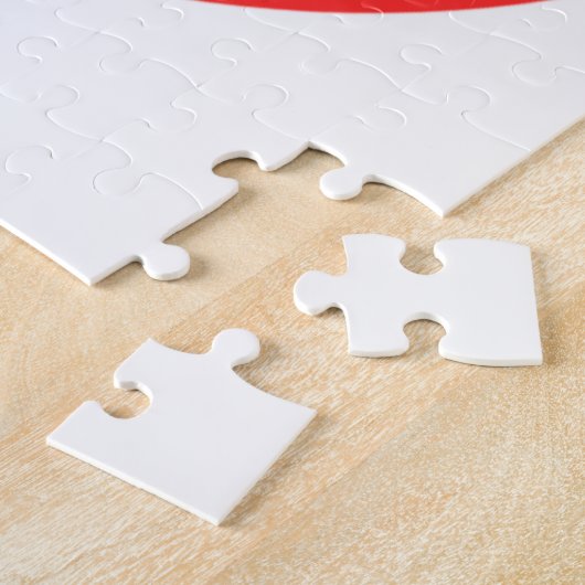 Puzzle Image amusante au milieu d'un design amusant (Côté)
