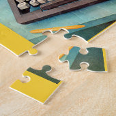 Puzzle image d'annonce de machine à écrire des années (Côté)