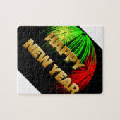 Puzzle Image de bonne année (Horizontal)