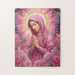 Puzzle Image de la Vierge Marie bienheureuse