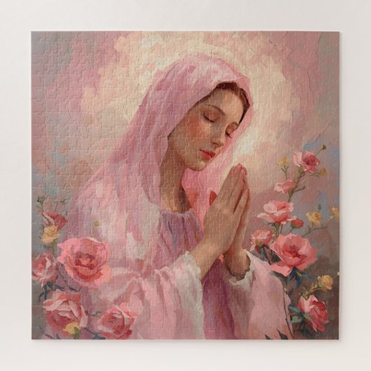 Puzzle Image de la Vierge Marie bienheureuse (Vertical)