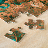 Puzzle Image de méandre de satellite du Mississippi (Côté)