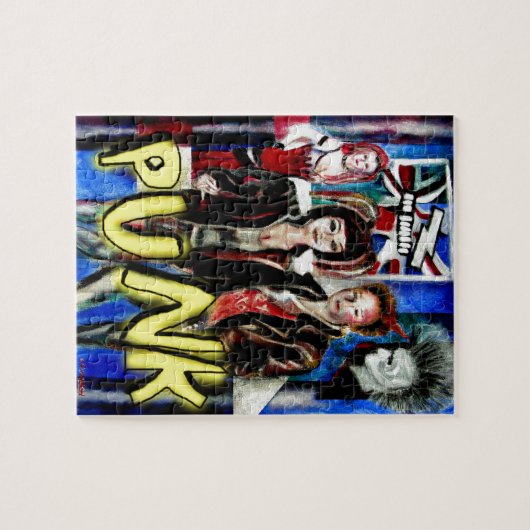 Puzzle image de mode rock punk (Horizontal)