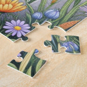 Puzzle Image de verset biblique Jean 16:33 Affiche (Côté)