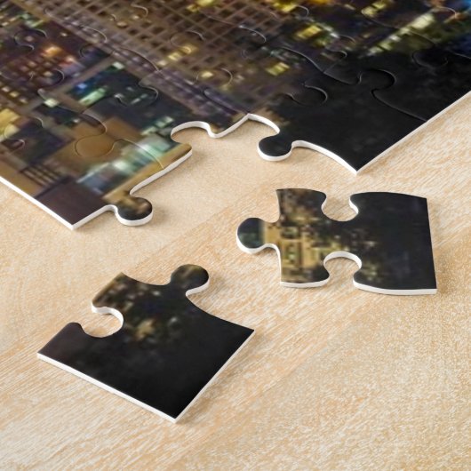 Puzzle Image d'horizon de Seattle en quelques heures de (Côté)