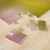 Puzzle Image Diffusée D'Une Fleur Succulente Colorée (Côté)