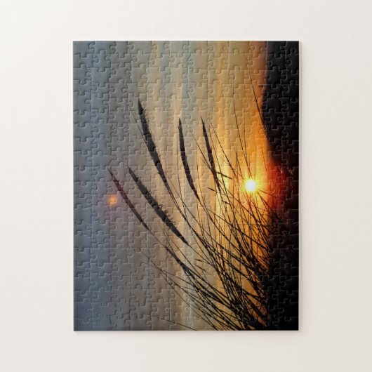 Puzzle Image du coucher du soleil de la nature (Vertical)