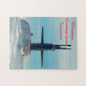 Puzzle Image d'un sous-marin Tennessee. (Horizontal)