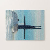 Puzzle Image d'un sous-marin Tennessee. (Horizontal)