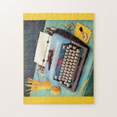 Puzzle image d'une publicité pour machine à écrire des an (Vertical)