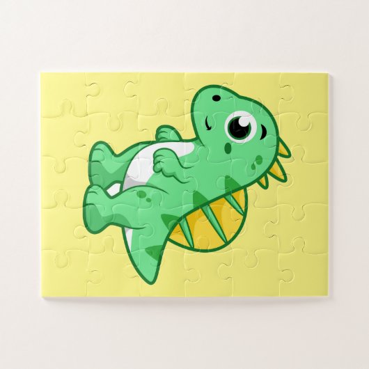 Puzzle Image Mignonne D'Un Spinosaure. (Horizontal)