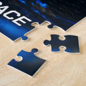 Puzzle Image spatiale Collage dans une affiche 3D (Côté)