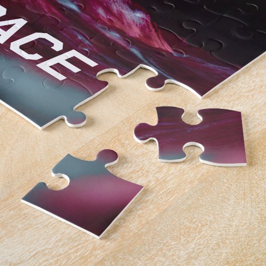 Puzzle Image spatiale Collage dans une affiche 3D (Côté)