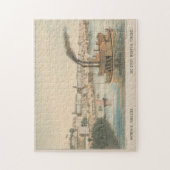 Puzzle Image vintage de Memphis TN (1854) (Vertical)