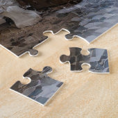 Puzzle Imaginaire Abandonné Château Français Salle de bai (Côté)