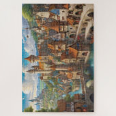 Puzzle Imaginaire Cité médiévale (Vertical)