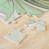 Puzzle Imaginaire coloré Moderne Fleur Fractale Abstraite (Côté)