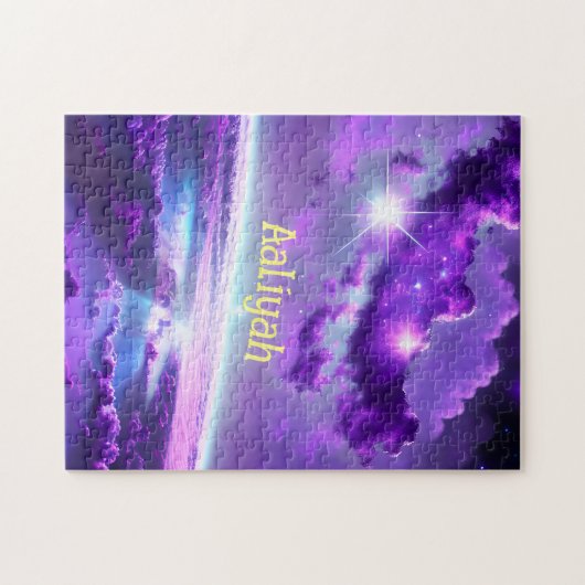 Puzzle Imaginaire complet Violet violet violet Univers éb (Horizontal)