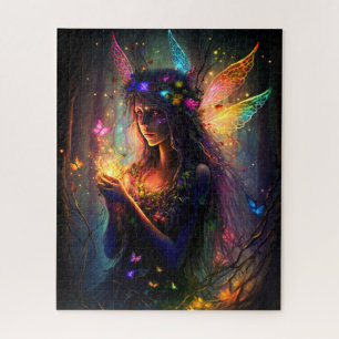 Puzzle Imaginaire de forêt enchantée fée magique Pixie Po