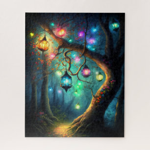 Puzzle Imaginaire de forêt enchantée fée magique Pixie Po