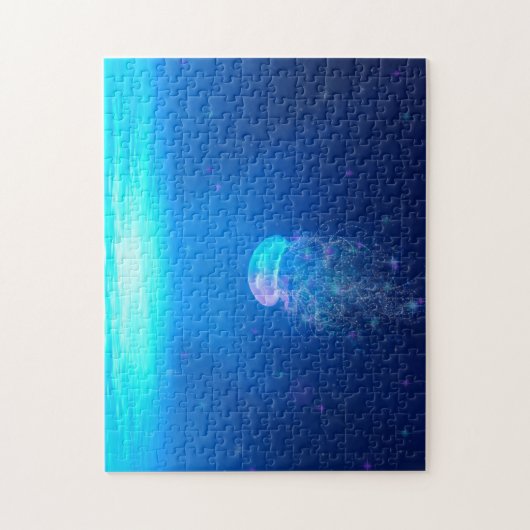 Puzzle Imaginaire de méduse rayonnante (Vertical)