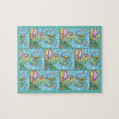 Puzzle Imaginaire DE PÂQUES, PRINTEMPS SEAHORSE VACANCES  (Horizontal)