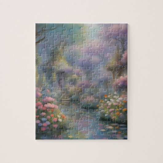Puzzle Imaginaire de style Monet (Vertical)