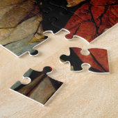 Puzzle Imaginaire foncé Gothique Crâne femme 2 (Côté)