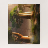 Puzzle Imaginaire forestier du baobab à Madagascar (Vertical)