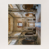 Puzzle Imaginaire Grande entrée du château français aband (Vertical)