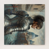 Puzzle Imaginaire illustration de la princesse guerrière (Horizontal)