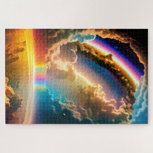 Puzzle Imaginaire Indigo Retraite arc-en-ciel époustoufla (Horizontal)