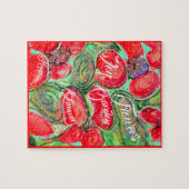 Puzzle Imaginaire Jardin Fleurs Rouges, Vos Paroles (Horizontal)