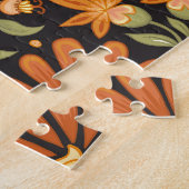 Puzzle Imaginaire moghol : Opulence florale rétro (Côté)