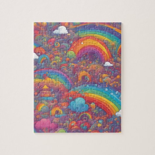 Puzzle Imaginaire Monde Colorful Magic Kingdom (Vertical)