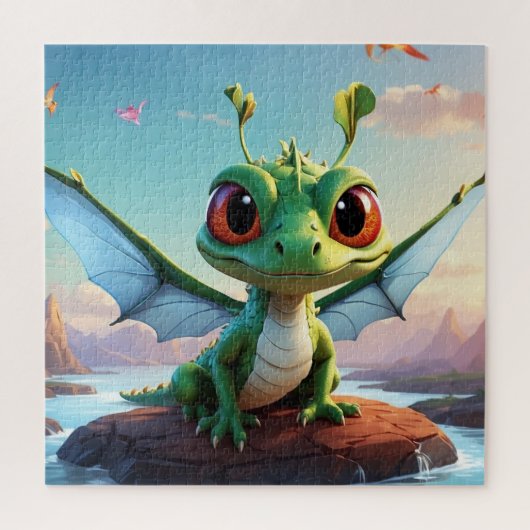 Puzzle *~* Imaginaire mythique AP48 Cartoon de libellules (Vertical)