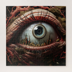 Puzzle Imaginaire surréaliste Eyeball Art