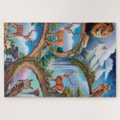 Puzzle Imaginaire Whimsical de la faune Miniature complex (Horizontal)