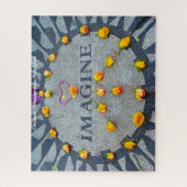 Puzzle Imaginez Memorial New York. voeux de Noël (Vertical)